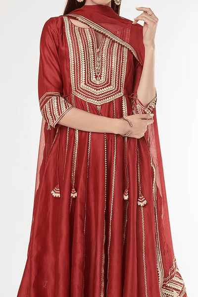 Esha Koul - Anarkali set - The Grand Trunk