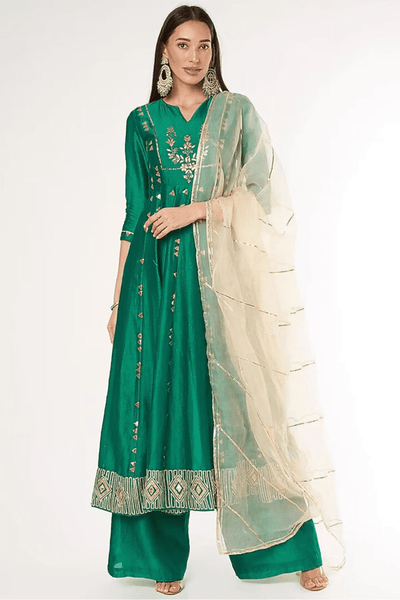 Esha Koul- Anarkali set - The Grand Trunk