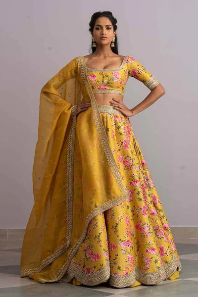 Anushree Reddy -  Printed lehenga set - The Grand Trunk