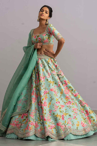 Anushree Reddy -  Printed lehenga set - The Grand Trunk