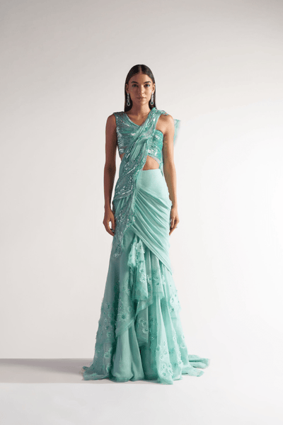 Sulakshana Monga Mermaid Drape - The Grand Trunk