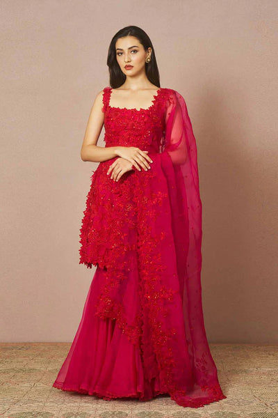 Anushree Reddy Mirabella Sharara set - The Grand Trunk