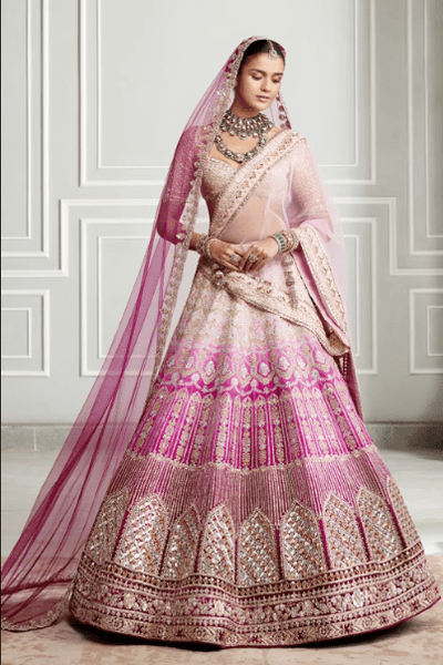 Cherry Pink Lehenga - The Grand Trunk