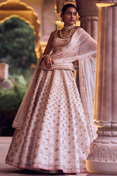 GIAA LEHENGA - IVORY - The Grand Trunk