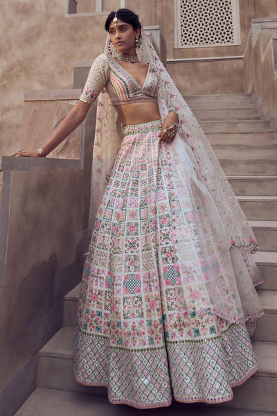 KRIPALI LEHENGA - CREAM - The Grand Trunk