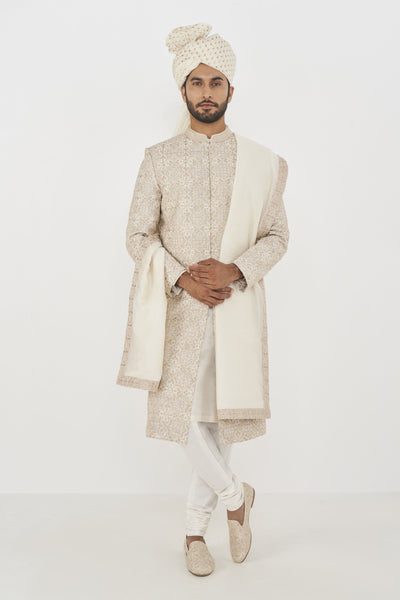 Idhyah Dupatta - Off White - The Grand Trunk