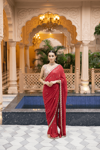 Esha Koul Saree set - The Grand Trunk