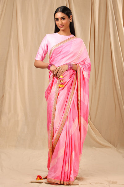 Pink Sorbet Saree - The Grand Trunk