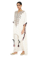 Load image into Gallery viewer, Payal Singhal Banarasi High Low Kaftan With Jogger Pant - The Grand Trunk