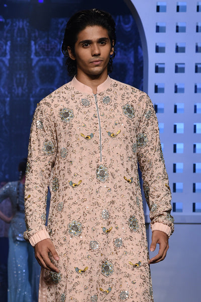 Payal Singhal embroidered Kurta with Jogger Pants - The Grand Trunk