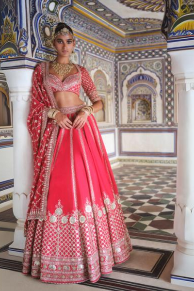 Tarangini Gota Patti Silk Lehenga