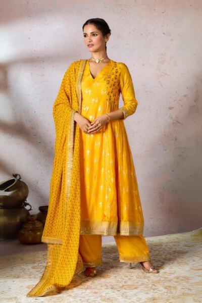 Yellow Mystic Kurta Set