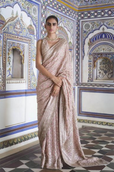 Tajanae Gota Patti Saree