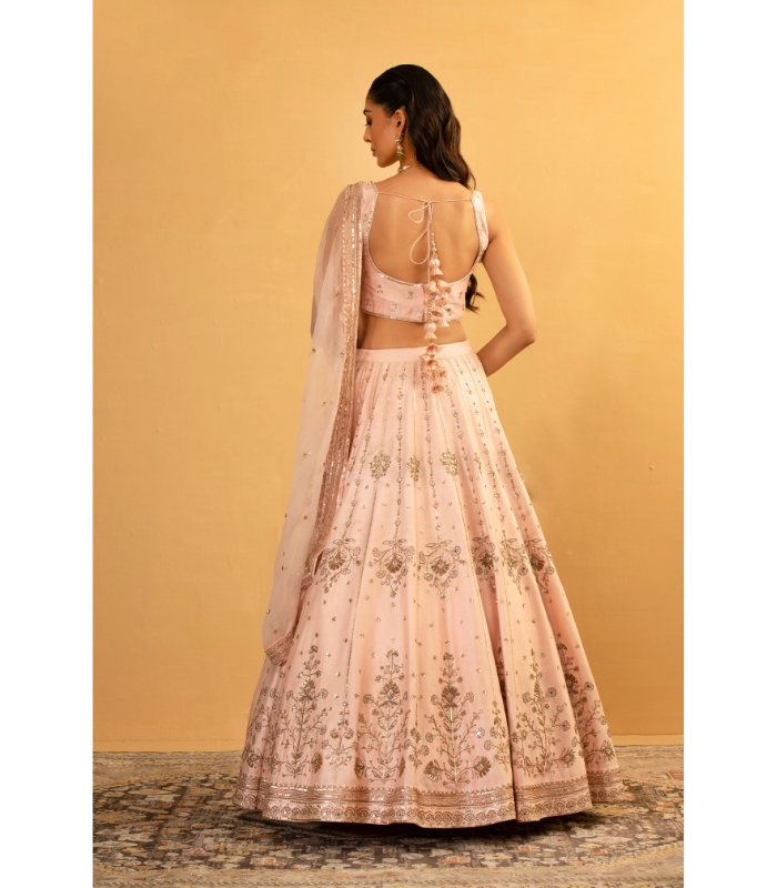 Pink lehenga Set