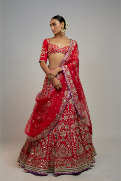 Golconda Jasmin lehenga set