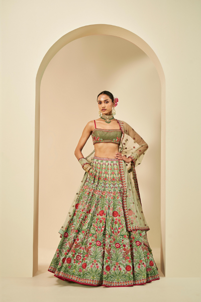 Melusine Embroidered Lehenga Set