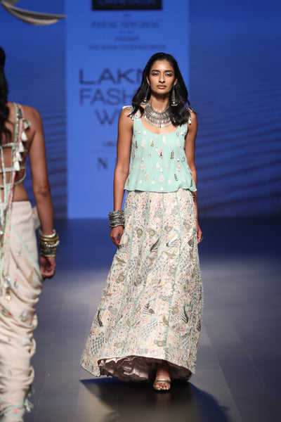 Payal Singhal Nuran Lehenga Set - The Grand Trunk