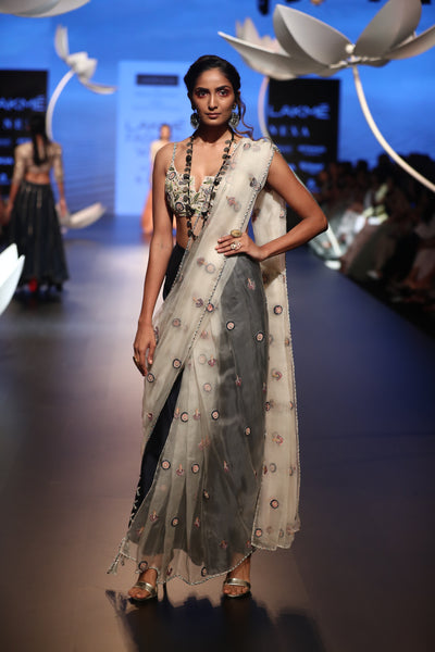 Payal Singhal Serra Saree - The Grand Trunk