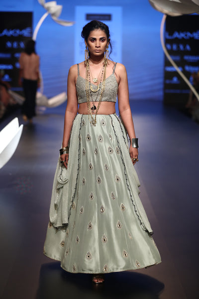 Payal Singhal Sema Lehenga Set - The Grand Trunk