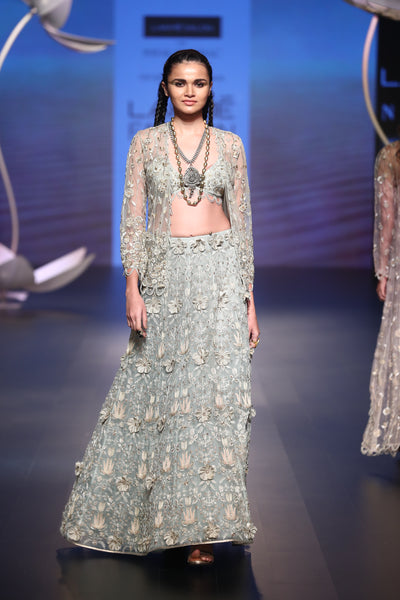 Payal Singhal Gulriz Skirt Set - The Grand Trunk