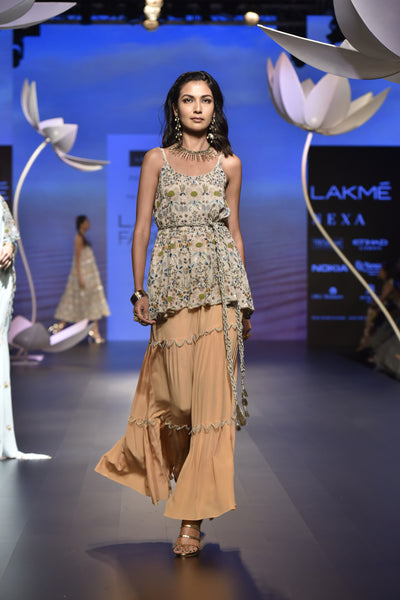 Payal Singhal Gulsen Palazzo Set - The Grand Trunk