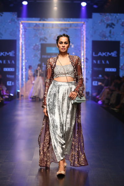 Payal Singhal Gulnora Jacket Set - The Grand Trunk