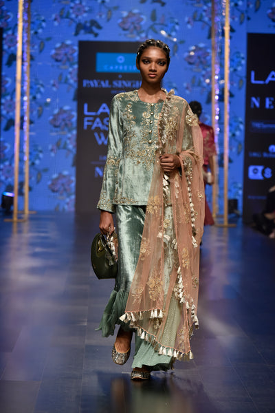 Payal Singhal Nasrin Palazzo Set - The Grand Trunk