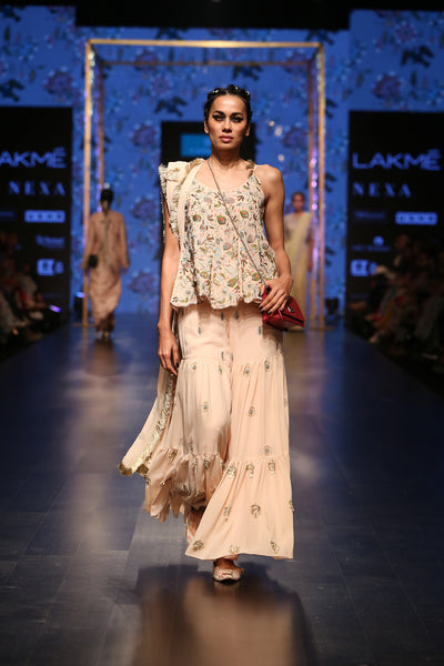 Payal Singhal Banu Sharara Set - The Grand Trunk