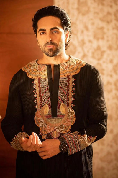 Ayushman Khurana In Anamika Khanna - The Grand Trunk