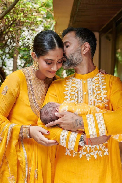 Anand Ahuja In Anamika Khanna Menswear Kurta - The Grand Trunk